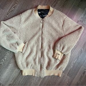 Current Mood Set the Standard Teddy Sherpa Jacket